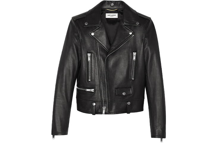 Женская куртка SAINT LAURENT (черная)