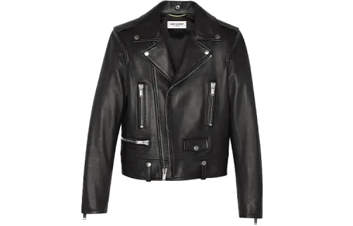 SAINT LAURENT Motorcycle Leather Jacket