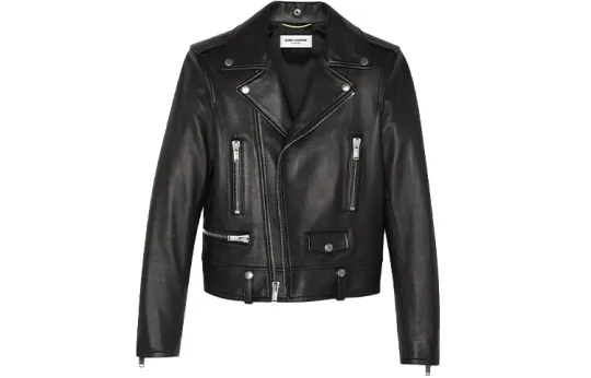 SAINT LAURENT Motorcycle Leather Jacket