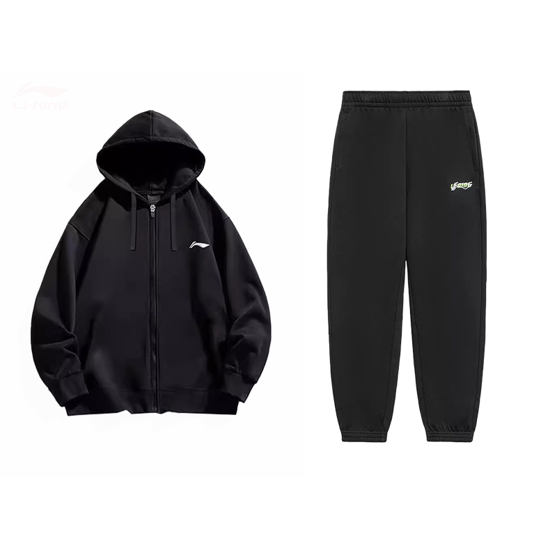 Li Ning Casual Sportswear Unisex Black