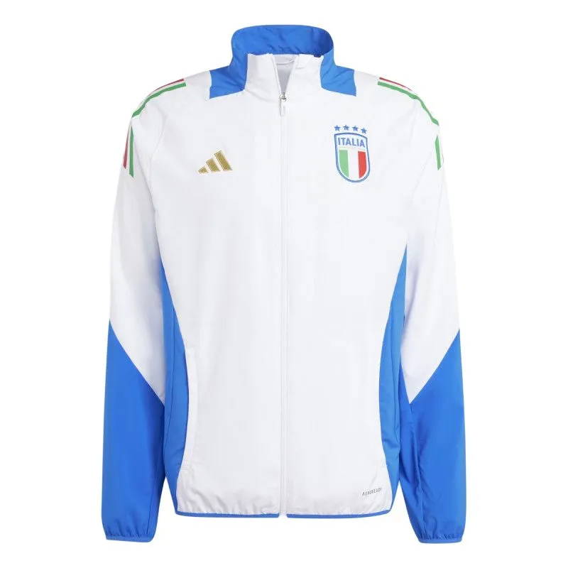 Adidas Italy National Team Soccer Jersey Unisex White/Blue