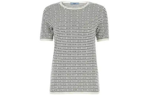 PRADA Knitwear Women's Gray Crew Neck Moderate Other
