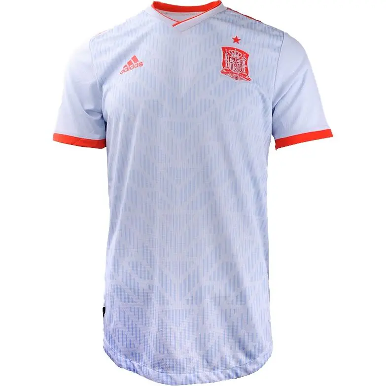 Adidas Spain National Team Soccer Jersey Player Edition Men's White