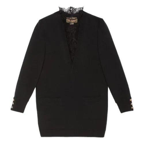 GUCCI Knitwear Women's Black Turtleneck Moderate Other
