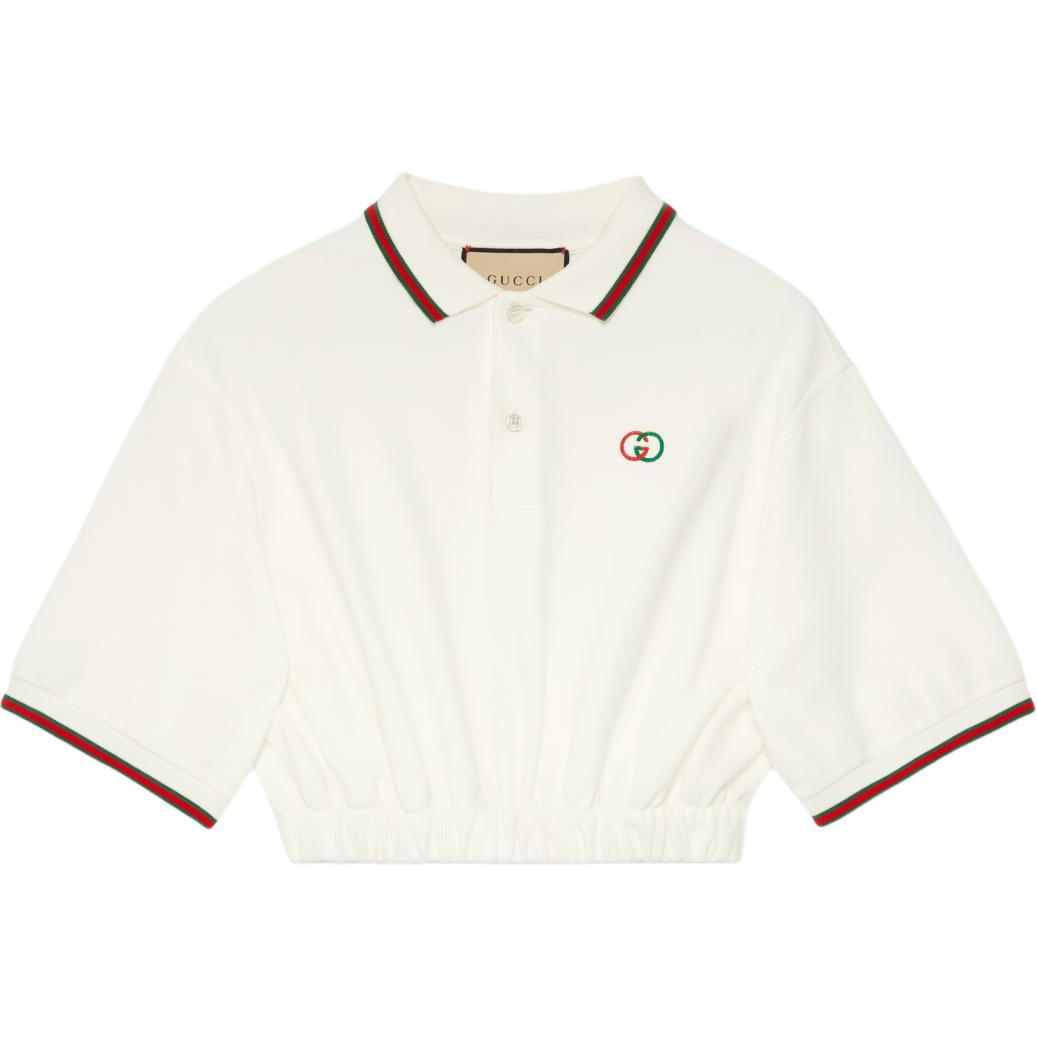 【Previous Season】embroidered-logo short-sleeved polo shirt