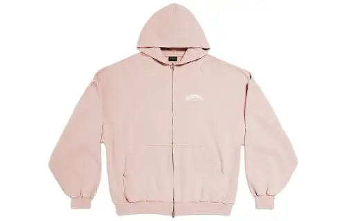 Balenciaga Sweatshirt Loose Fit Women's Light Pink