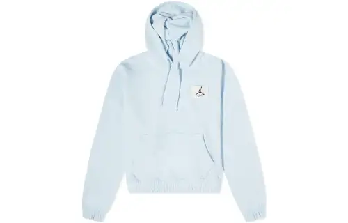 Jordan Sweatshirts Women's Blue Hooded Moderate Regular