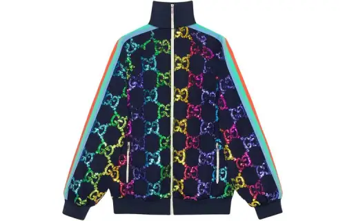 GUCCI 2000s GG pattern Track Jacket