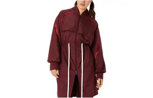 ASICS NAGINO Jackets Women's Red Hooded Moderate Other