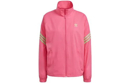 Adidas Originals X Swarovski Jackets Women's Neon Pink Lapel Moderate Other