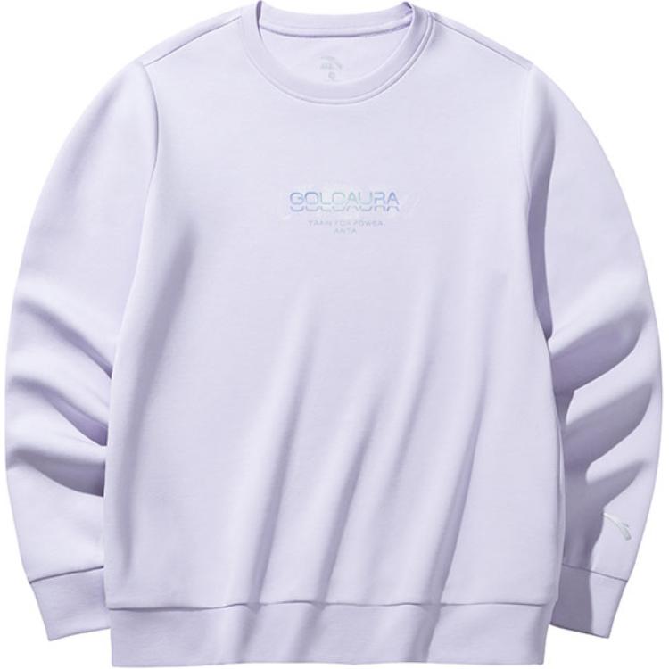 Женский свитшот Anta Training Crewneck (фиолетовый)