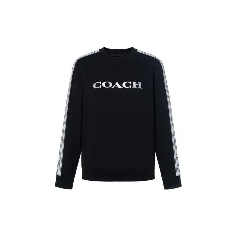 COACH SS23 Sweatshirt Women's Black