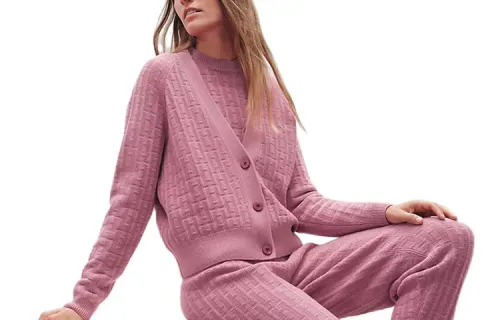 HERMES SS23 Knitwear Women's Rose Pink