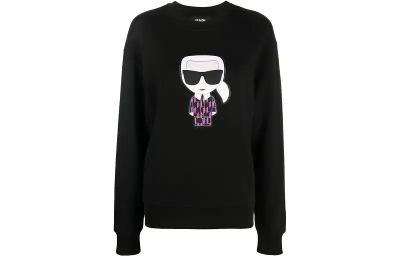 Karl Lagerfeld / Karl Lagerfeld Jeans Ikon 2.0 organic cotton blend jumper