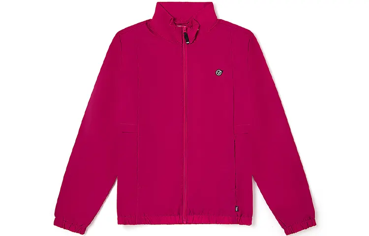 Vans Jackets Women's Red Stand Collar Moderate