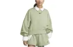 Nike Sweatshirts Women's Green Crew Neck Moderate Other