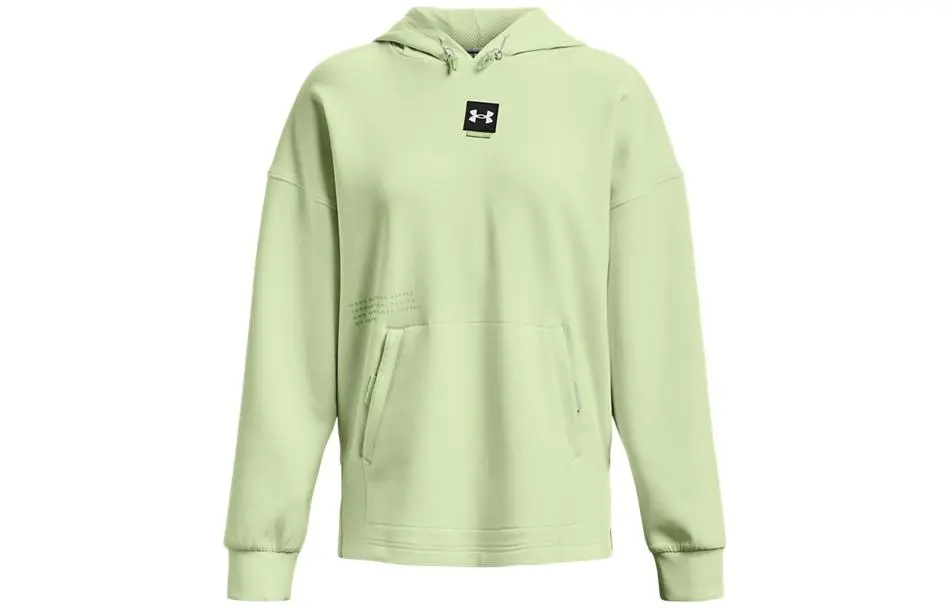 Under Armour Sweatshirts Women's Green Hooded Moderate Other