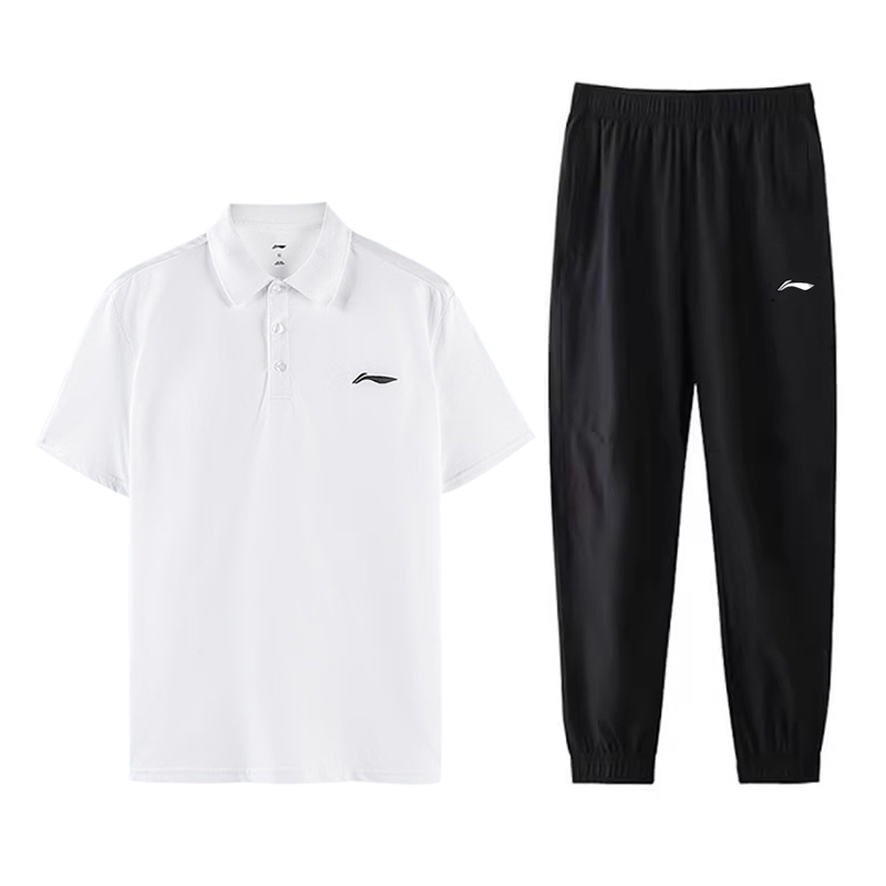 Li Ning Casual Sportswear Men's Polo Collar Thin