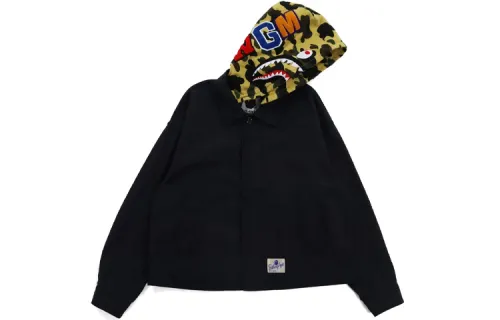 A BATHING APE Shark Series Jackets Women's Hooded Moderate Other