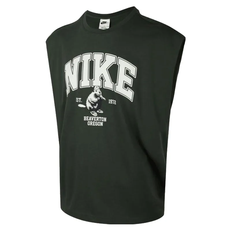 Nike Sportswear SS25 Basketball Jersey Men's Vintage Green