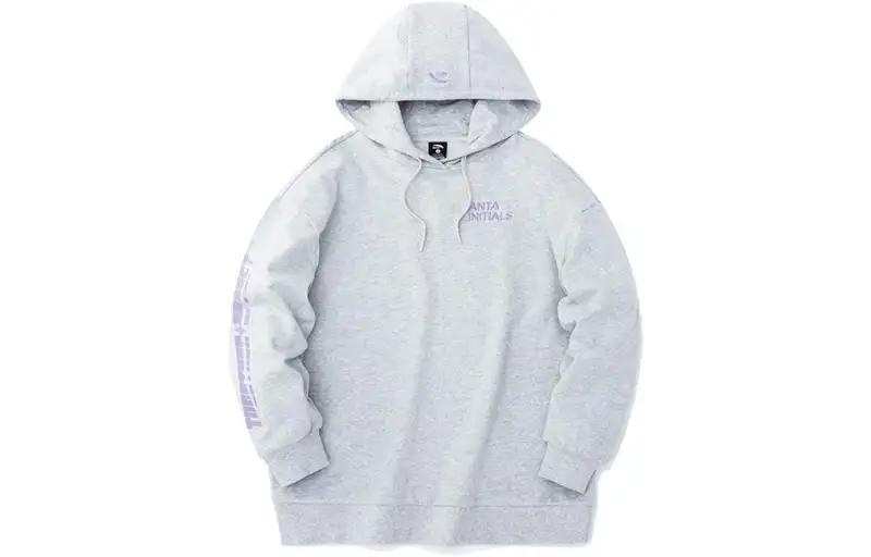 ANTA Life Collection Sweatshirts Women's Gray Hooded Moderate Regular