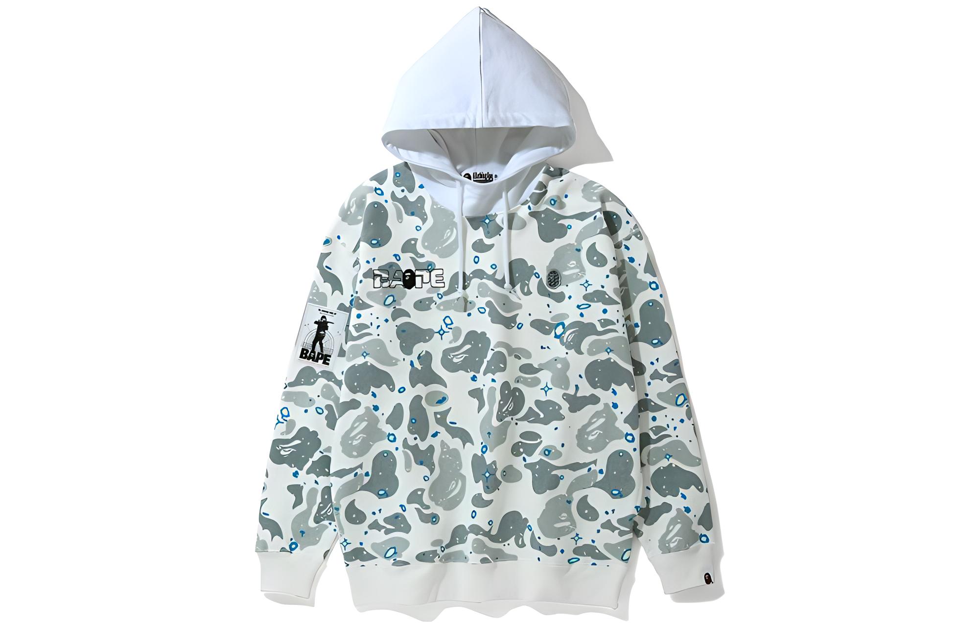 Женское худи A BATHING APE (разноцветное) — фото 3