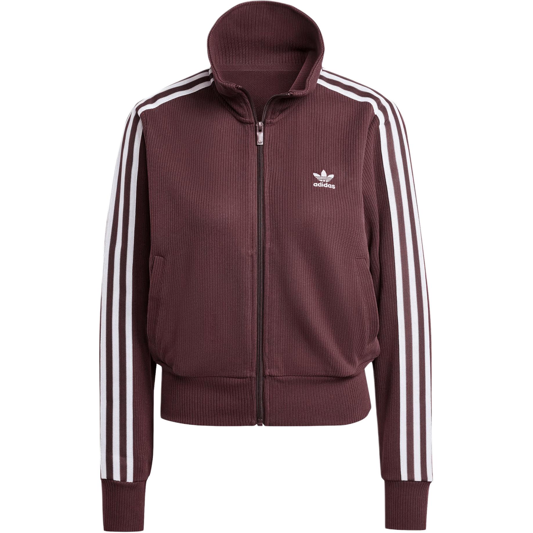 Женская куртка adidas originals ADICOLOR Top (серо-коричневая)