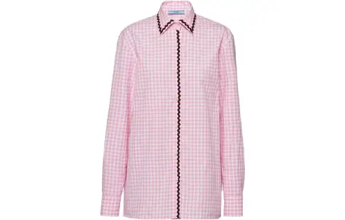 【Previous Season】gingham-check shirt