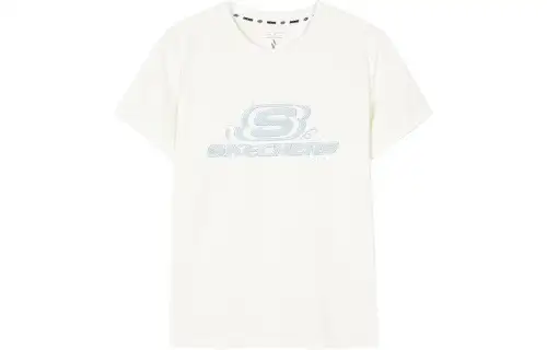 Skechers T Shirt Women's Marshmallow White