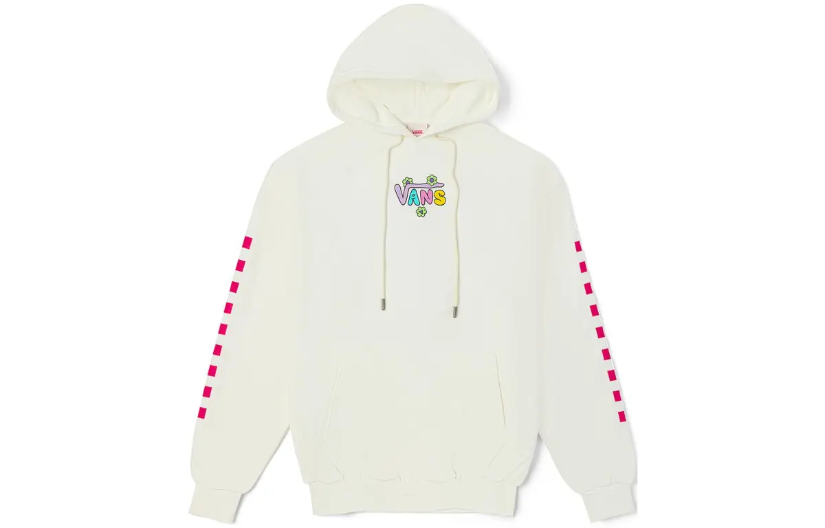 Vans Sweatshirts Women's White Hooded (Non-detachable) Moderate