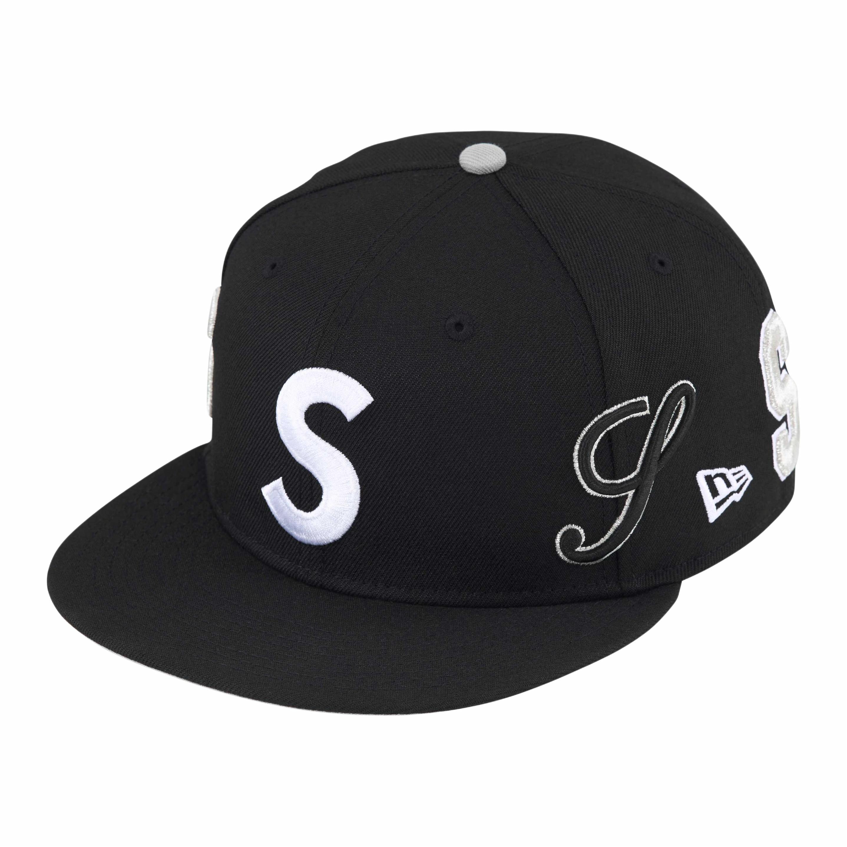 Кепка Supreme SupremexNew Era SS25 WEEK 7 Multi S Logo (синяя)