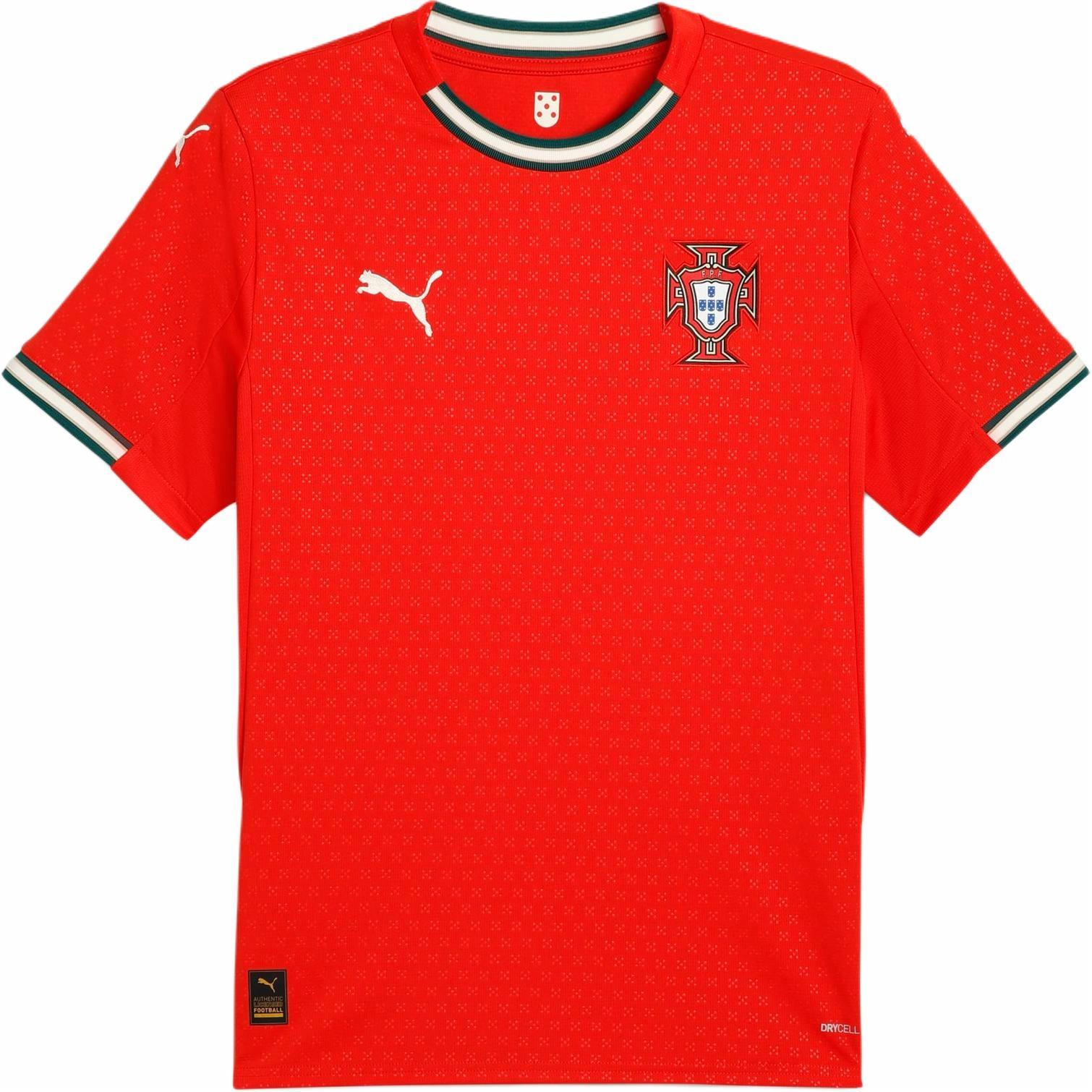 Мужская футболка PUMA × FPF Portugal Home Jersey 2025 (красная)