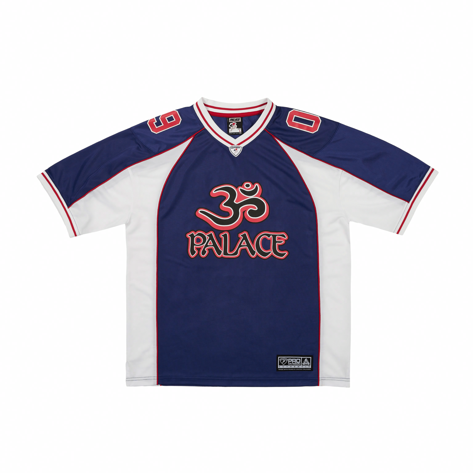 Футболка Palace SS25 V-neck Football Jersey (разноцветная)