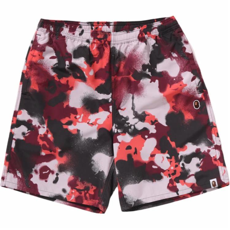 Мужские шорты A BATHING APE Camo (зеленые) — фото 3