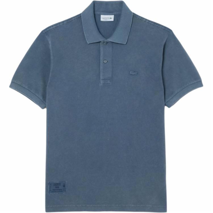 Мужское поло LACOSTE (зеленое)
