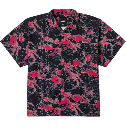 Vans Shirts Men's Red Lapel Moderate Other
