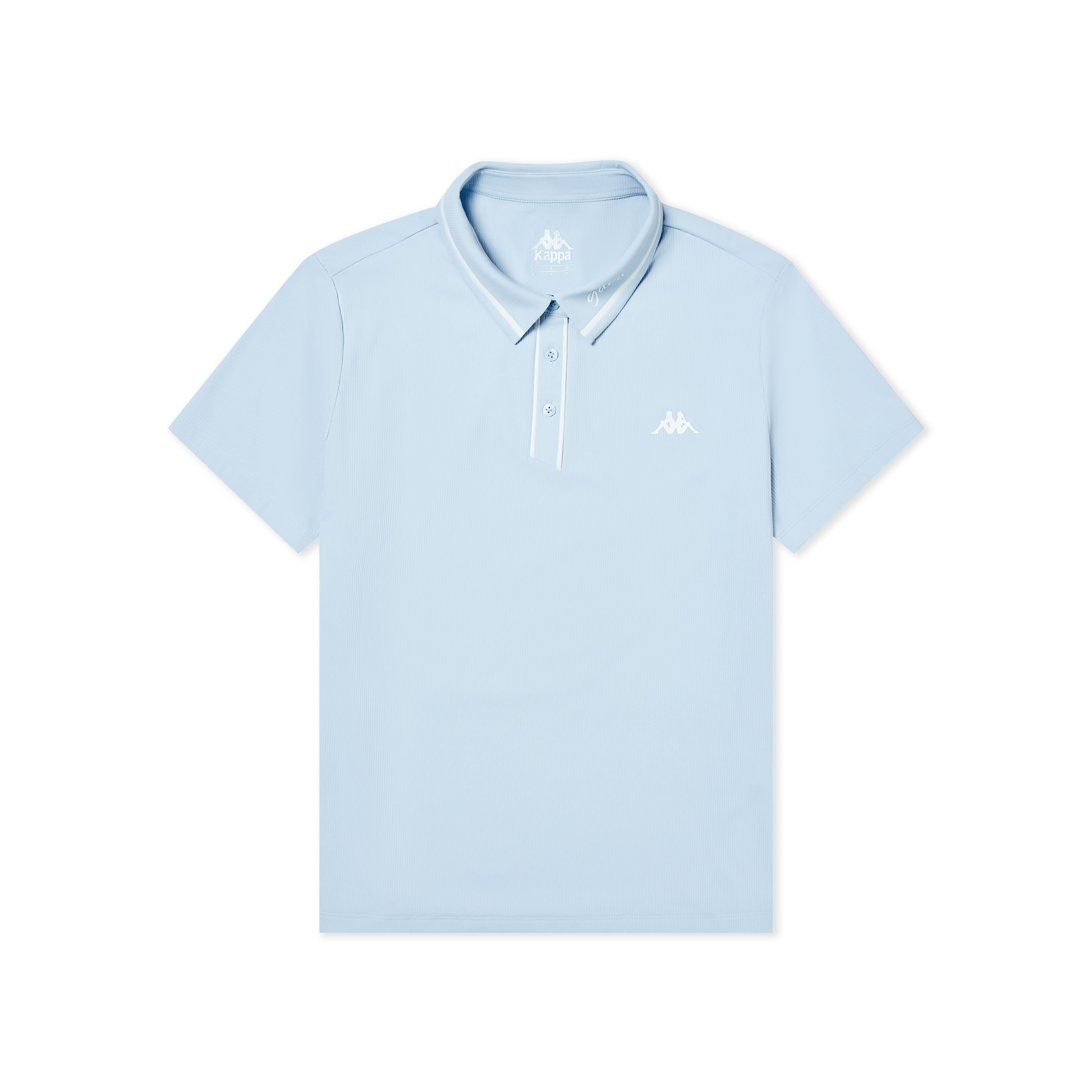 Женская футболка Kappa Gara Polo (голубая)