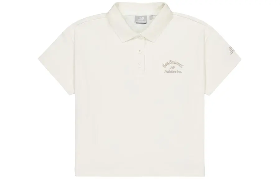 New Balance Polo Shirt Women's Ecru