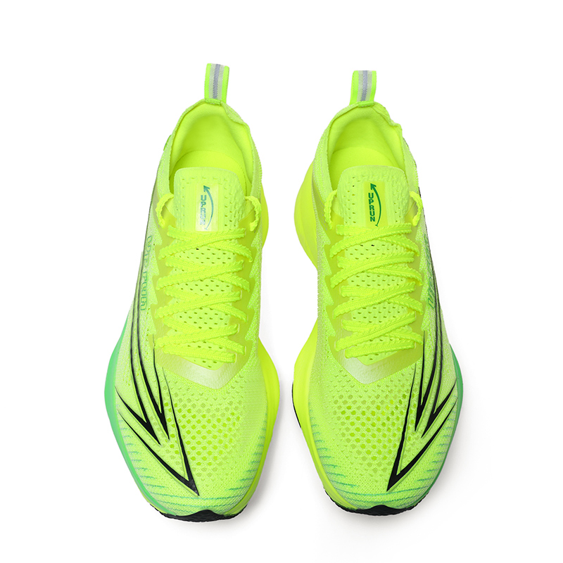 Up Run Extraordinary Arrow MAX Running Shoes Unisex Glow Green