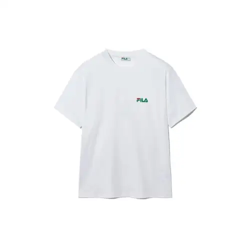 FILA F+VELA T Shirt Unisex White