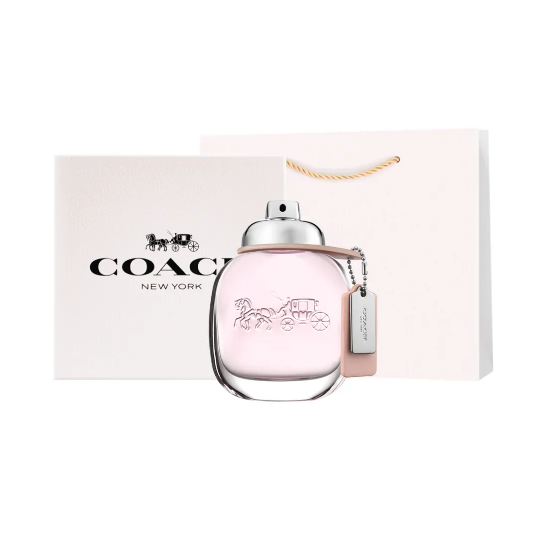 COACH New York Women's Perfume Gift Box Set, New York Women's Eau De Parfum/Misty Rose/Matching Women's Eau De Parfum