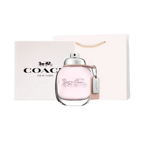 COACH New York Women's Perfume Gift Box Set, New York Women's Eau De Parfum/Misty Rose/Matching Women's Eau De Parfum