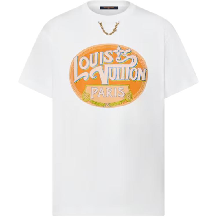 Женская футболка Louis Vuitton (белая)