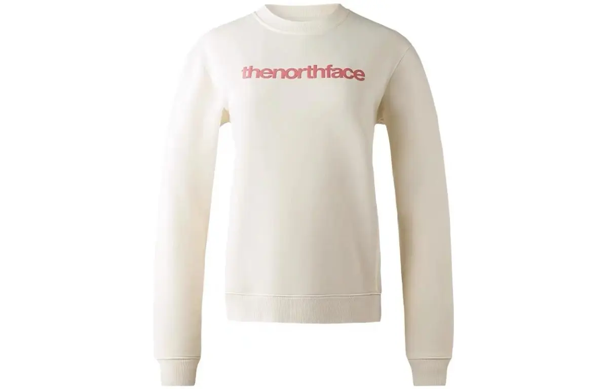 THE NORTH FACE Sweatshirts Women's Ecru Crew Neck Moderate Other