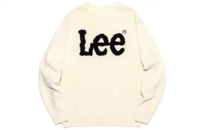 Lee Sweatshirts Women's Beige Crew Neck Moderate Regular