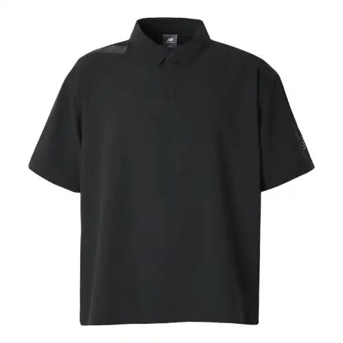 New Balance Black OutPremier Edition Polo Shirt Men's Black