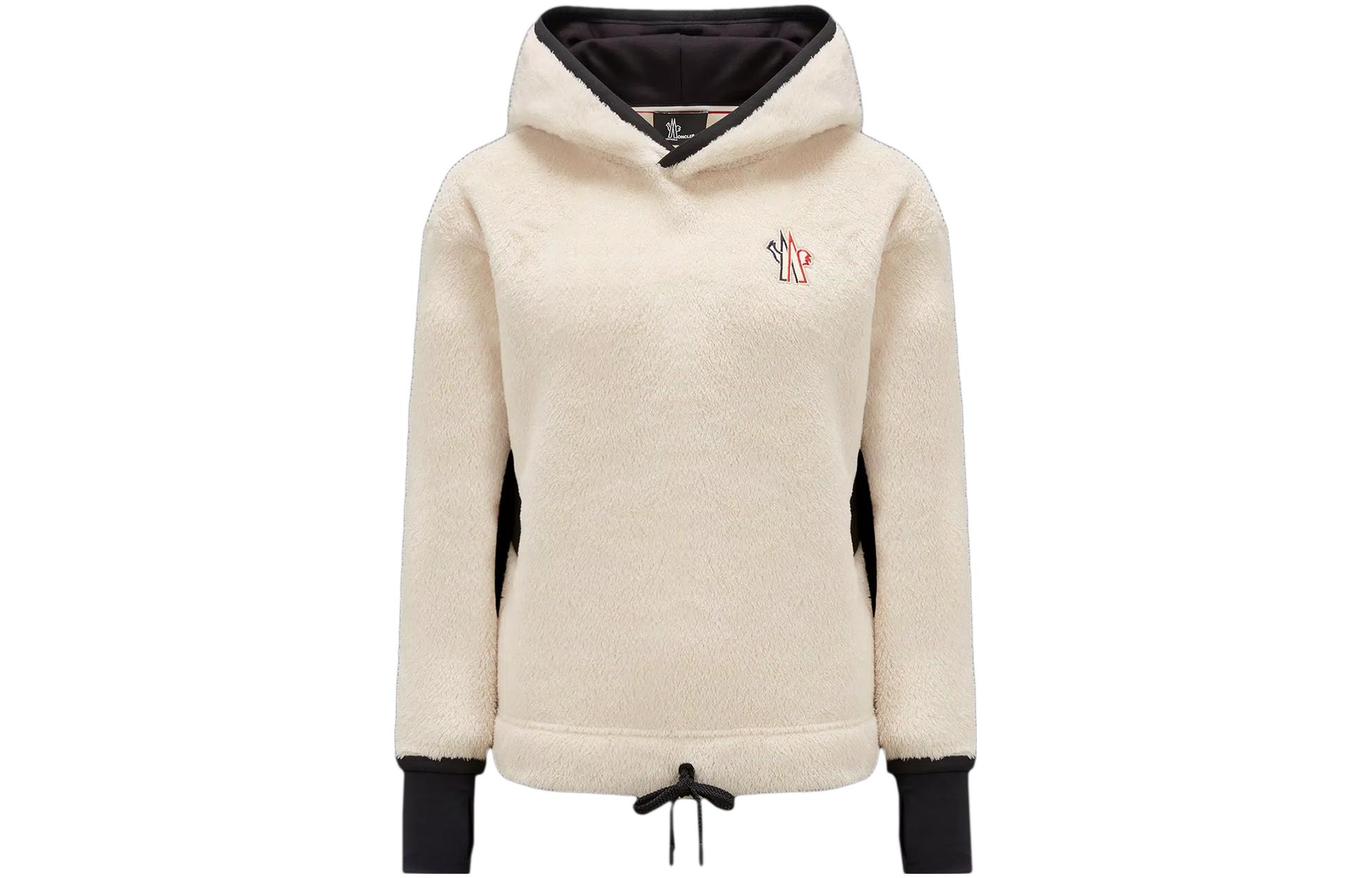 Женское худи Moncler (белое)