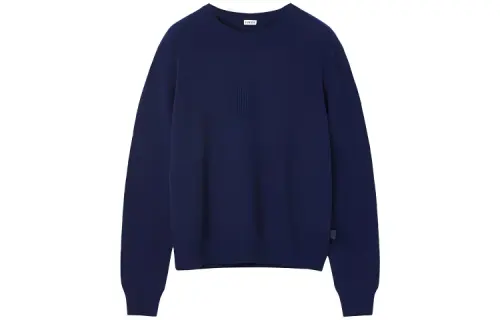 LOEWE FW22 Cashmere Sweater Men's Marine Blue