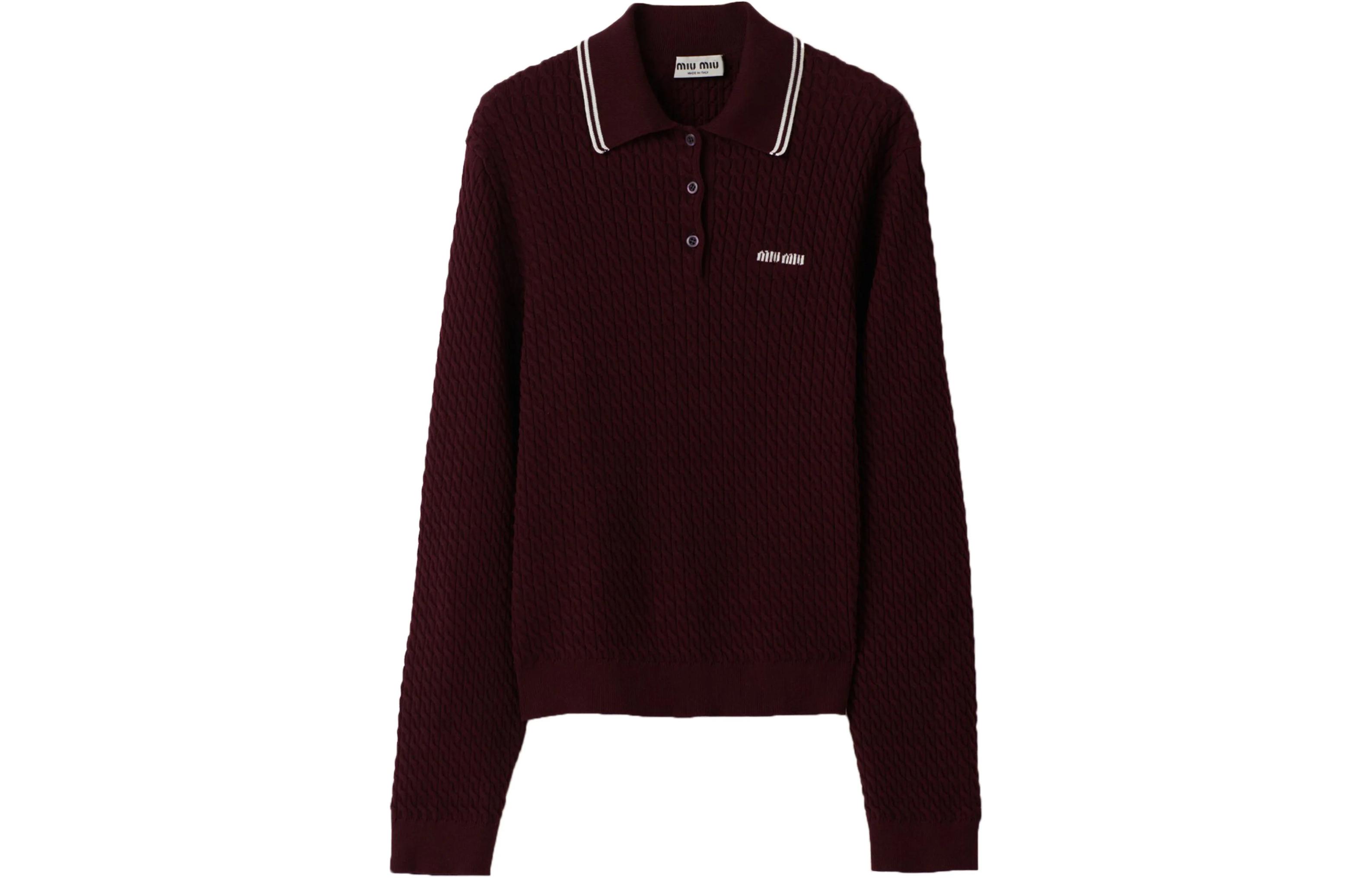 Женское Polo MIU (бордовое)