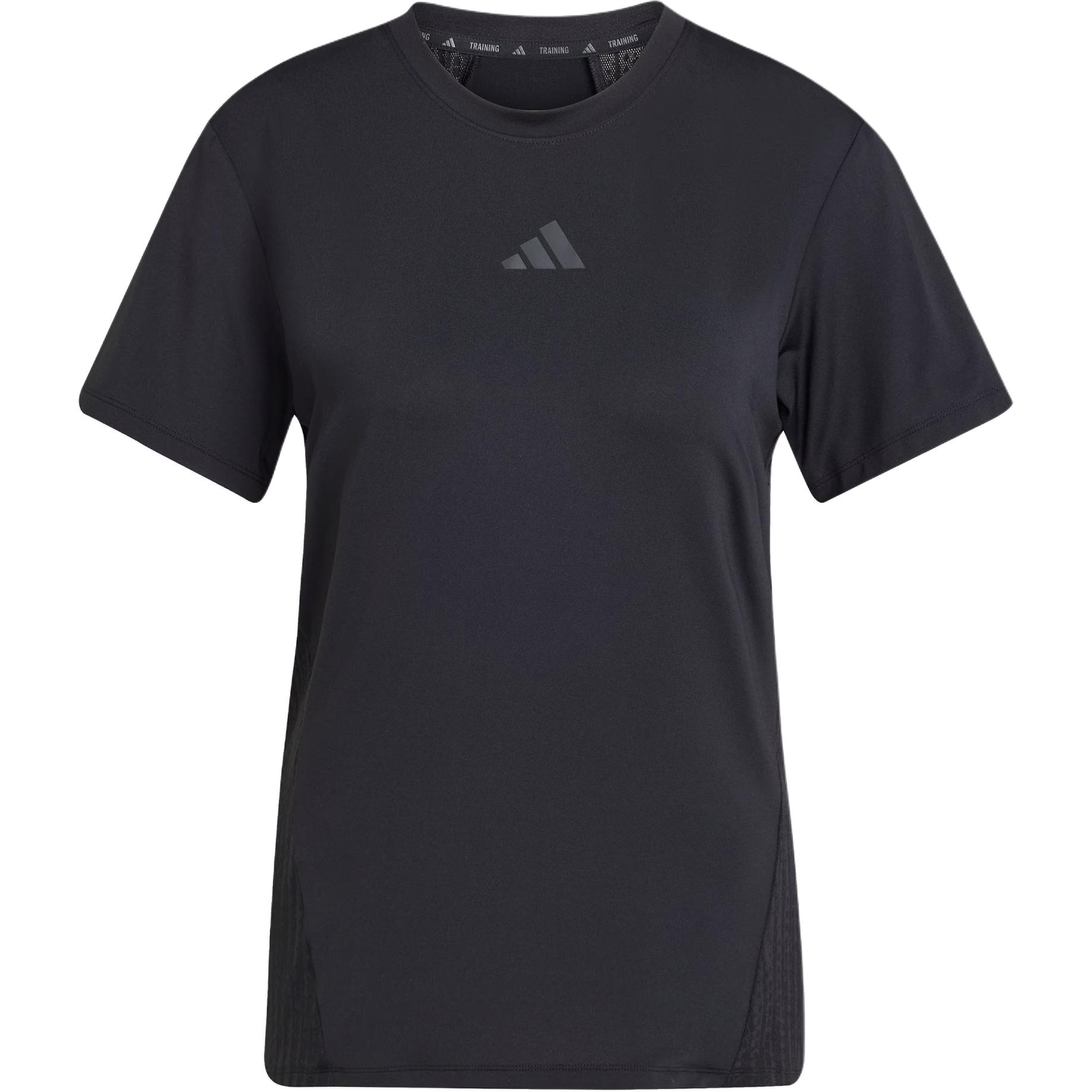 Женская футболка adidas INTENSITY (черная)
